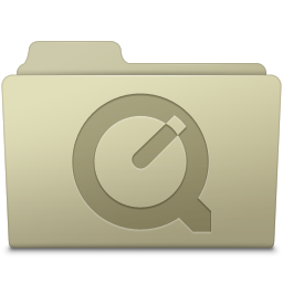QuickTime Folder Ash Icon 256x256 png